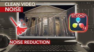 How To CLEAN NOISE From VIDEO - Noise Reduction Davinci Resolve Studio Tutorial