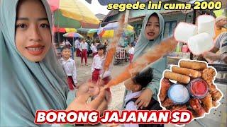 mavi borong jajanan sd di sekolah aza