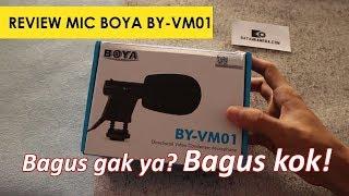 Review Mic Kamera Boya BY-VM01 - Mic Kamera DSLR Mirrorless Terjangkau