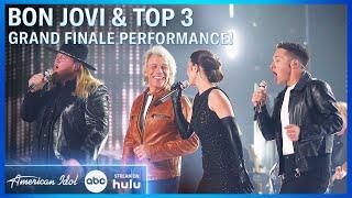 Bon Jovi: Live! Performance With The Top 3 Finalists - American Idol 2024