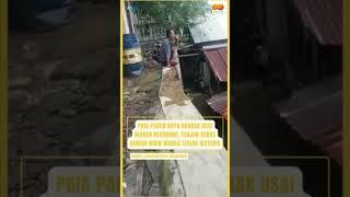 PRIA PARUH BAYA NGAKAK USAI MAKAN KECUBUNG, TERJUN BEBAS HINGGA BIKIN WARGA TERIAK HISTERIS #shorts