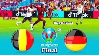 PES 2021 - BELGIUM vs GERMANY - Final UEFA EURO 2020 - Gameplay PC