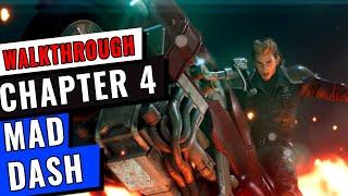 Mad Dash Final Fantasy 7 (FFVII) Remake Walkthrough | Chapter 4 | GameClubz