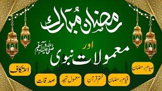 Maah e Ramadan Our Mamulat e Nabvi ﷺ | Islamic Library Studio