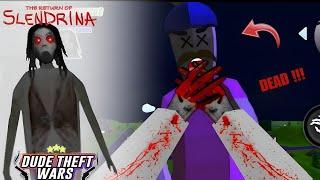 Slendrina Ghost Terror ‼️ - Dude Theft Wars Exe - Dude Theft Wars Funny Moments #1