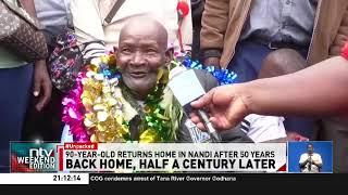 90-year-old returns home to Nandi after 50 years