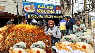 ₹ 20/- Only. BEST STREET FOOD IN UDHAMPUR | Nandu Special Kulcha | Indian Food