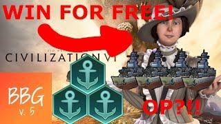 Win EASILY In Multiplayer Civ 6 as Naval Civs!