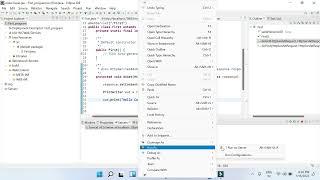 how to create first servlet program in eclipse | Eclipse - Create Java Project