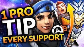 1 TIP for EVERY SUPPORT Hero from a TOP 500 PRO - Overwatch 2 Guide