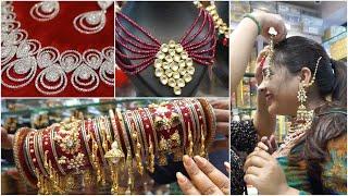 INDIAN WEDDING JEWELLERY SHOPPING|| MUMBAI||