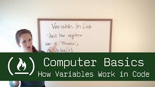 Computer Basics 19: How Variables work in Code