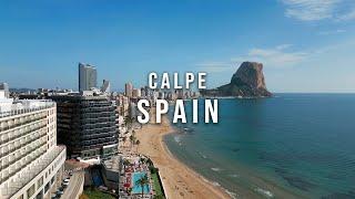 Calpe  Spain - Arenal Beach Walking Tour November 2024 [4K 60 FPS]