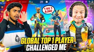 Global Top 1 Player Karan Bo5 Challenged Me  Huzai Vs Karan Bo5 Top Player - Garena Free Fire