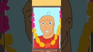 Ghar ki pareshaniya dura kardiye bhagwan #shorts #youtubeshorts #animationshorts