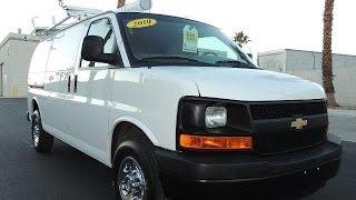 2010 Chevy Express Cargo Van For Sale- ONLY "49k Miles" #152248- Over 50 Commercial PREMIUM Vehicles