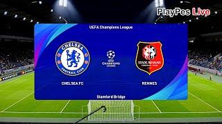 PES 2021 - Chelsea vs Rennes - Champions League - Match & Ziyech 3 Free Kick Goals - Gameplay PC