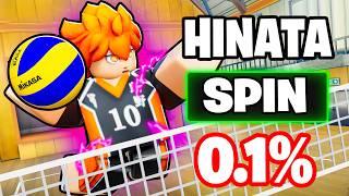 Unlocking the RAREST #1 SPIKER in Roblox Haikyuu Legends