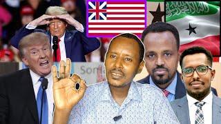 Guusha Donald Trump Ma Aqoonsiga Somaliland Ayay Hogaaminaysaa Maxay Wasiirada  DFS Uga Qaylinayaan?