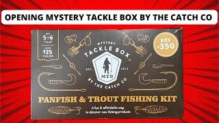 Opening Mystery Tackle Box by the Catch Co BOX#350