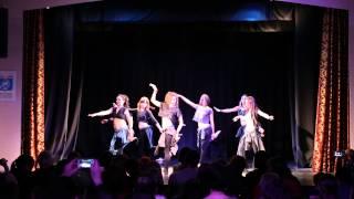 Lelyana Stanishevskaya and her students at Tribal Mafia school concert