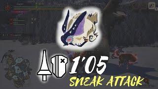 MHR Sunbreak - Lagombi Lance Solo [1'05"87]