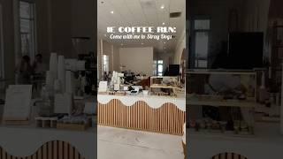 Coffee Run with my Toddler | Banana Cream Pie Taste Test