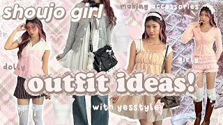 OUTFIT INSPO  shoujo girl inspired + yesstyle haul!! girly, pinterest, fall clothes 