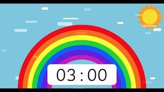 Rainbow Timer 3 Minute 