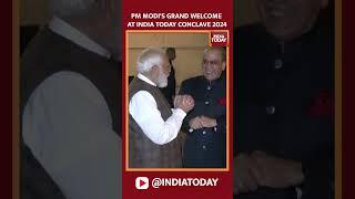 PM Modi's Grand Entry At India Today Conclave 2024 | #ModiAtIndiaToday