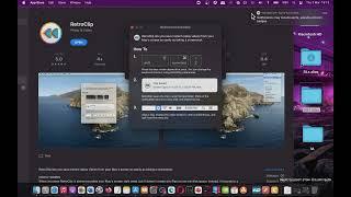 [MAC OS] RetroClip | Mac App Store | Basic Overview