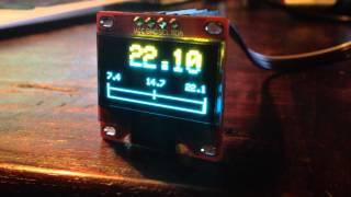 Arduino AFR lambda meter - OLED 128*64