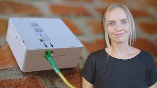 Stecker rein, online sein - Laura hat den Durchblick