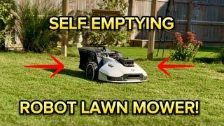 SELF-EMPTYING Robot Lawn Mower! YUKA 1500 Review