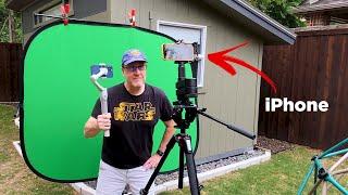 Shooting GREEN SCREEN on an iPhone - Beginner to Pro