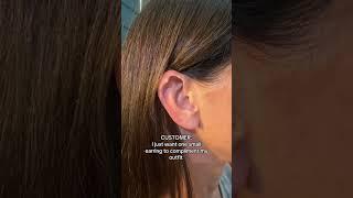 how to stack earrings for multiple ear piercings : trendy ear stacking ideas you'll love!