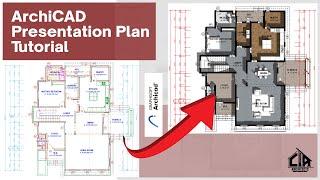 ArchiCAD Tutorial: Design Stunning Presentation Plans. No Photoshop!