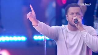 Imagine Dragons. "Radioactive". UEFA Champions League full opening ceremony. 01/06/2019