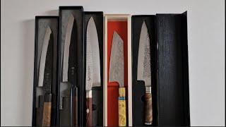 Why am I selling these 5 amazing Japanese Chef Knives? Is my collection becoming too big?