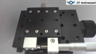Manual lab jack and linear translation stage