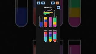 Water Color Sort Level 64 Walkthrough Solution iOS/Android