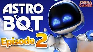 Astro Bot Gameplay Walkthrough Part 2 - Tentacle System 100%!