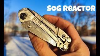 Мультитул SOG Reactor | Сравнение с Leatherman Skeletool CX