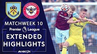 Burnley v. Brentford | PREMIER LEAGUE HIGHLIGHTS | 10/30/2021 | NBC Sports