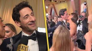 Adrien Brody on Halle Berry Getting Oscar Kiss 'PAYBACK' 22 Years Later! (Exclusive)