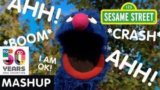 Sesame Street: Grover's Mishaps Mashup | #Sesame50