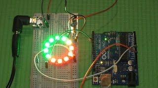 Cветодиодное кольцо RGB на ws2812b NeoPixel, подключение к Arduino