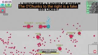 Diep.io Sinbadx vs O'Chunks - killing Smashy with balloon spike compilation