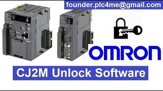 Omron CJ2M Unlock Software plc4me.com