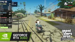 RTX 3060 | GTA San Andreas Definitive Edition 2021 (MODS)